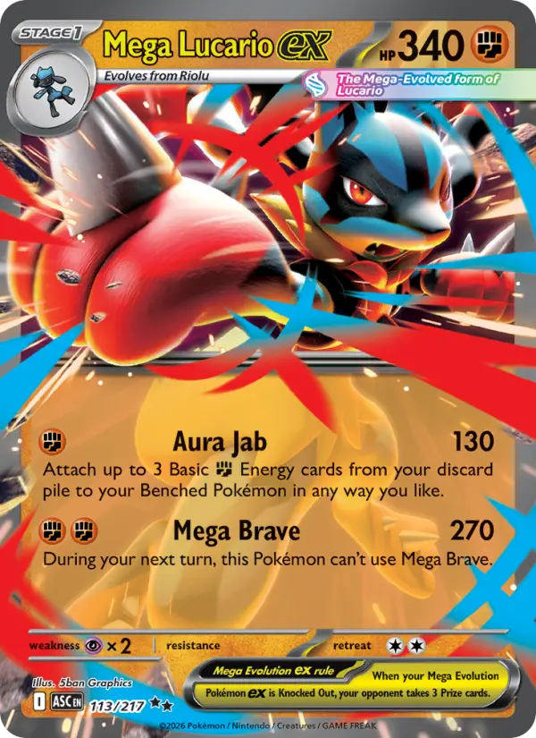 Mega Lucario ex