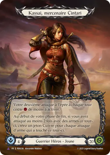 Kassai, mercenaire Cintari