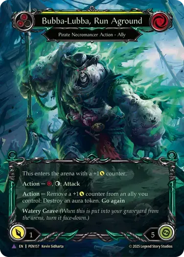 Bubba-Lubba, Run Aground