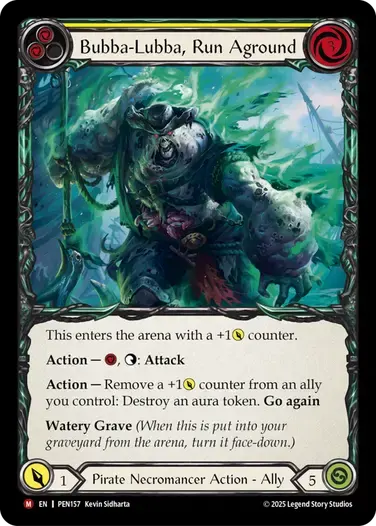 Bubba-Lubba, Run Aground