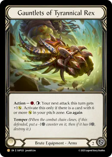 Gauntlets of Tyrannical Rex