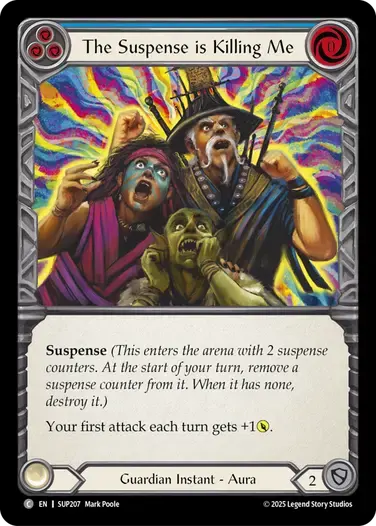 The Suspense is Killing Me