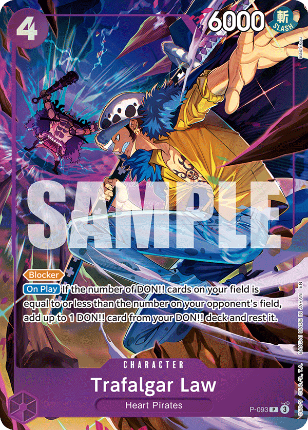 Trafalgar Law (P-093) - Illustration Box Vol.6 Foil